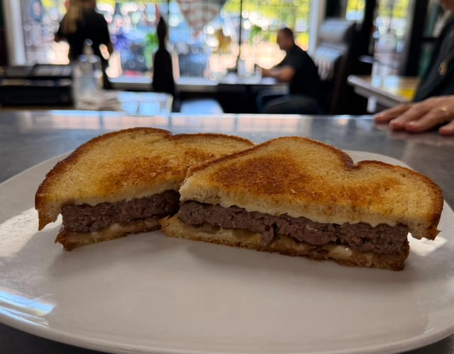 Patty Melt Burger.