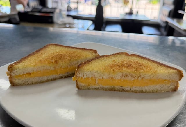 Grilled Cheese Sandwich.