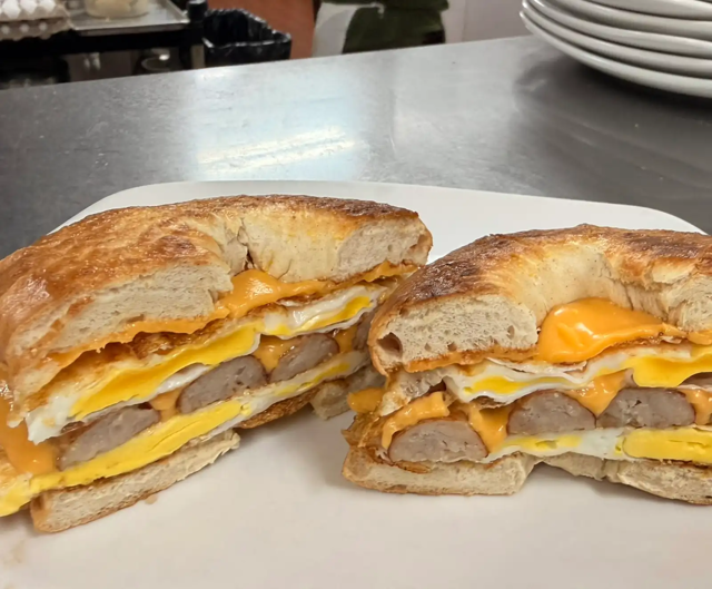 Breakfast Sandwiches & Burritos