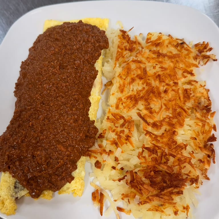 Omelette Selection at Our Diner