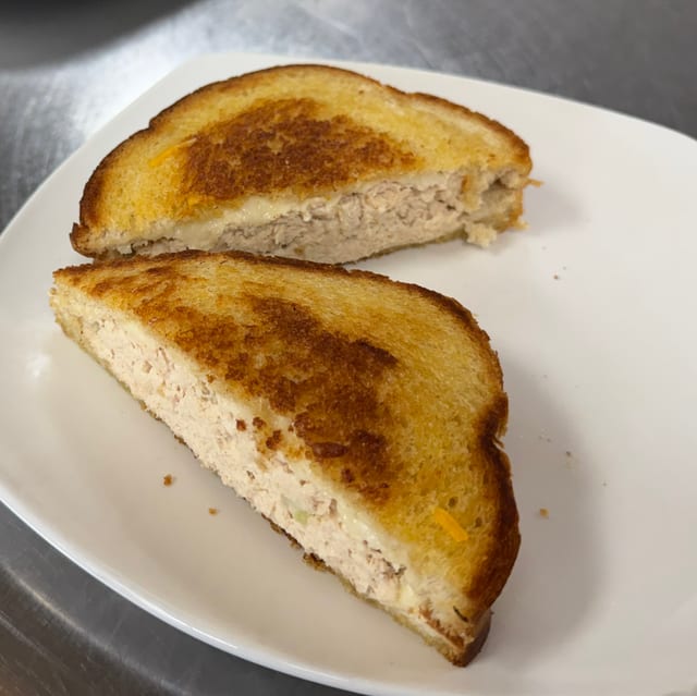 Tuna Melt Sandwich.