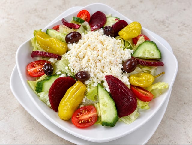 Mini Greek Salad.