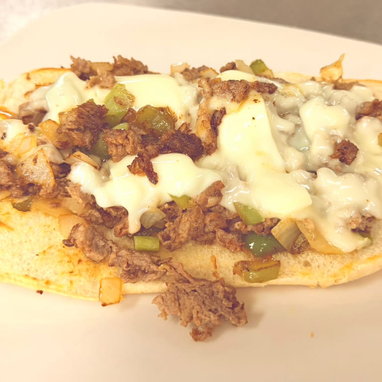 Indulge in Our Cheese Steak