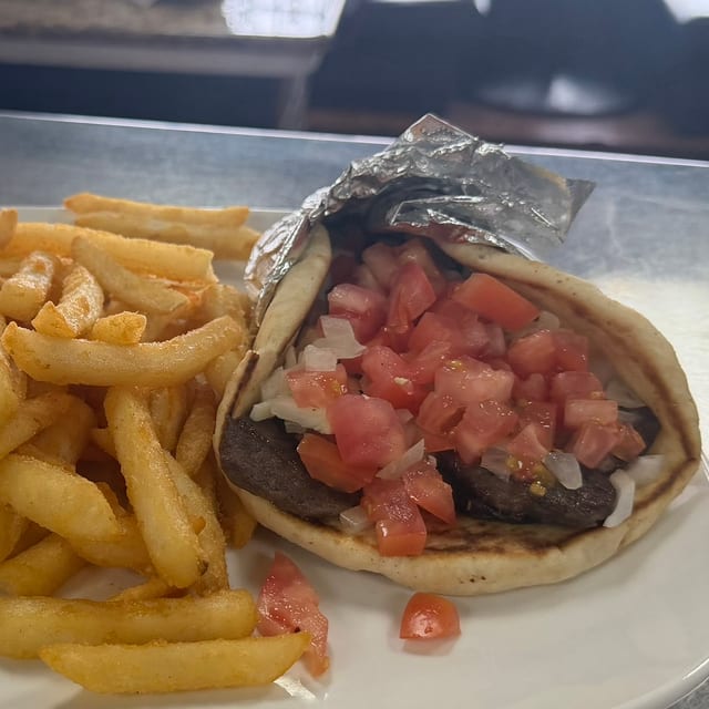 Gyro Sandwich.