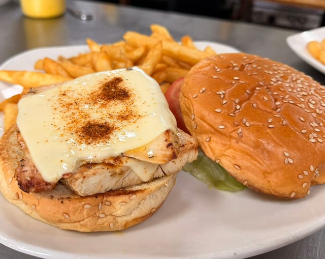 Cajun Chicken Breast Sandwich.