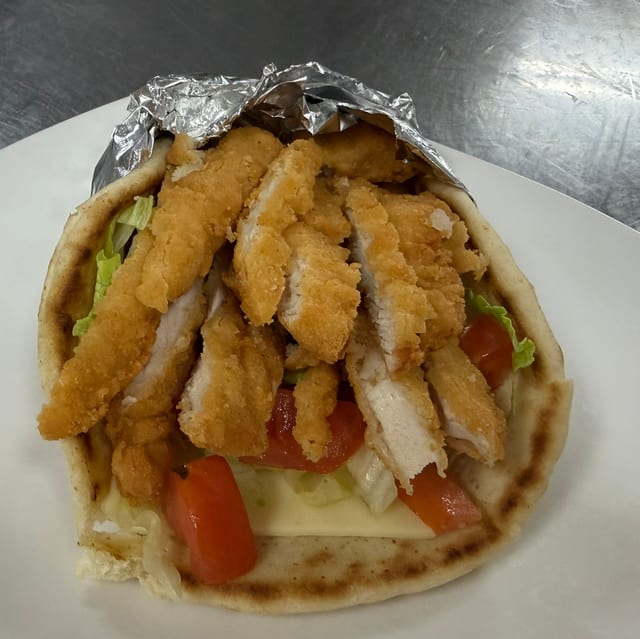 Chicken Strip Pita.