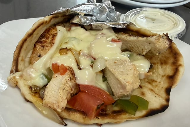 Chicken Supreme Pita.